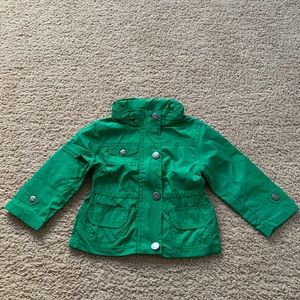 Appaman Green Raincoats Size:12M.